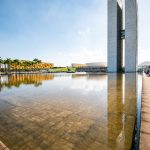 Divisão política do Brasil: Congresso Nacional em Brasília, sede do Poder Legislativo